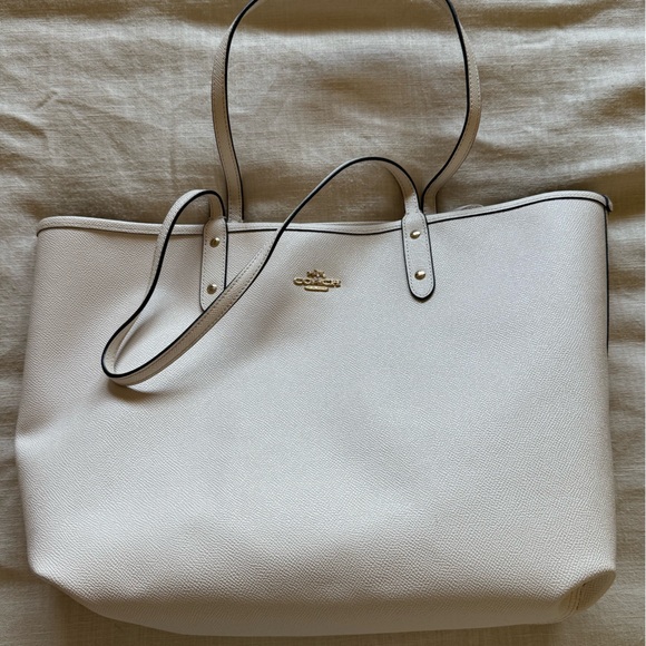 Coach White Tote Bag - Picture 1 of 4